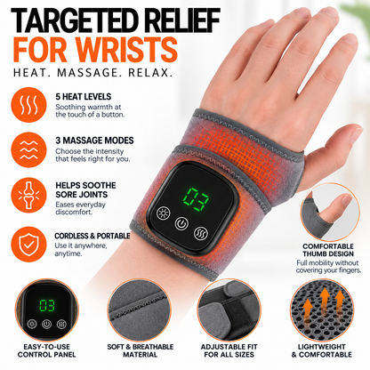 ThermaRelief™ Heated Joint & Massage Wrap