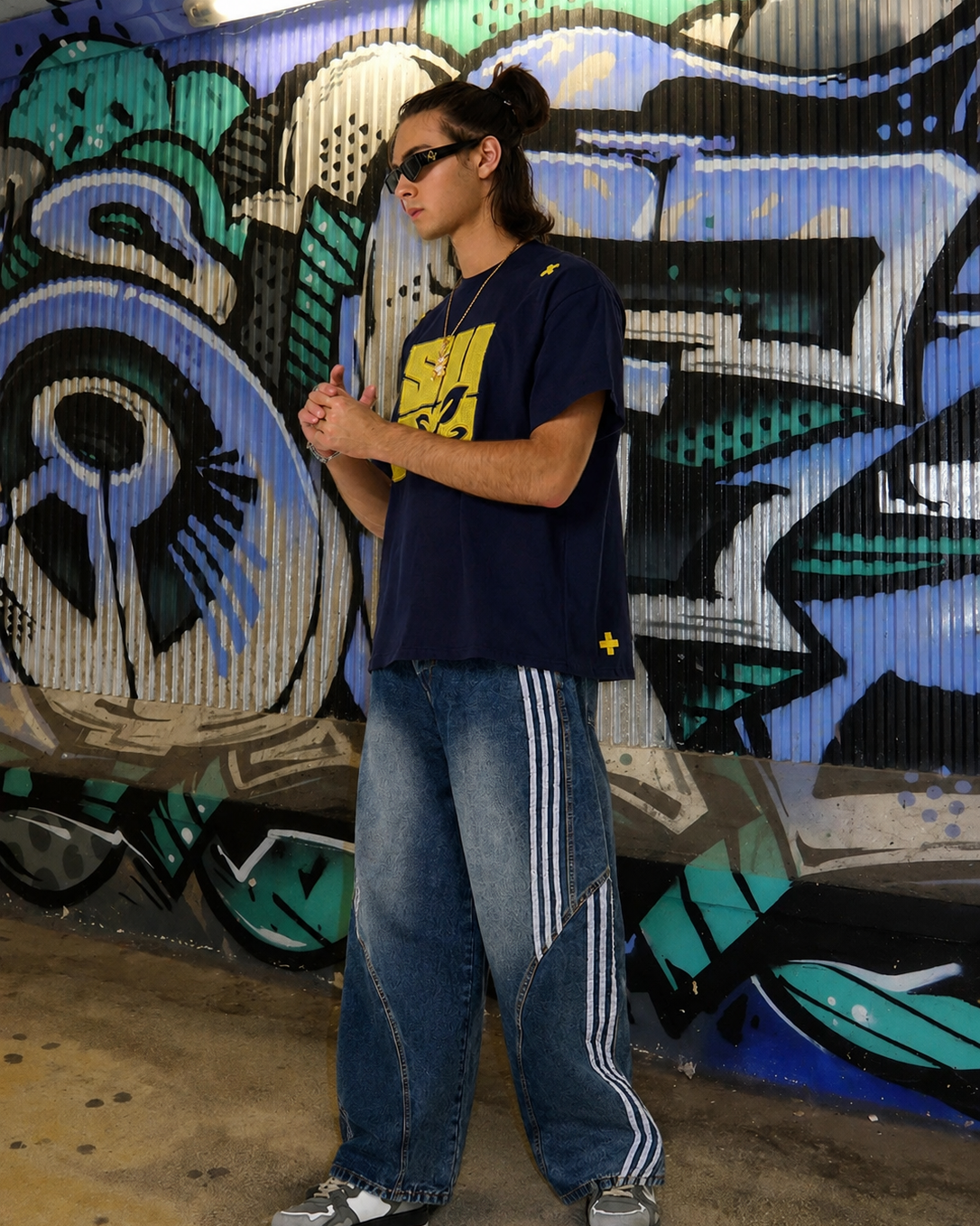 Offset Denim Jeans (Unisex)