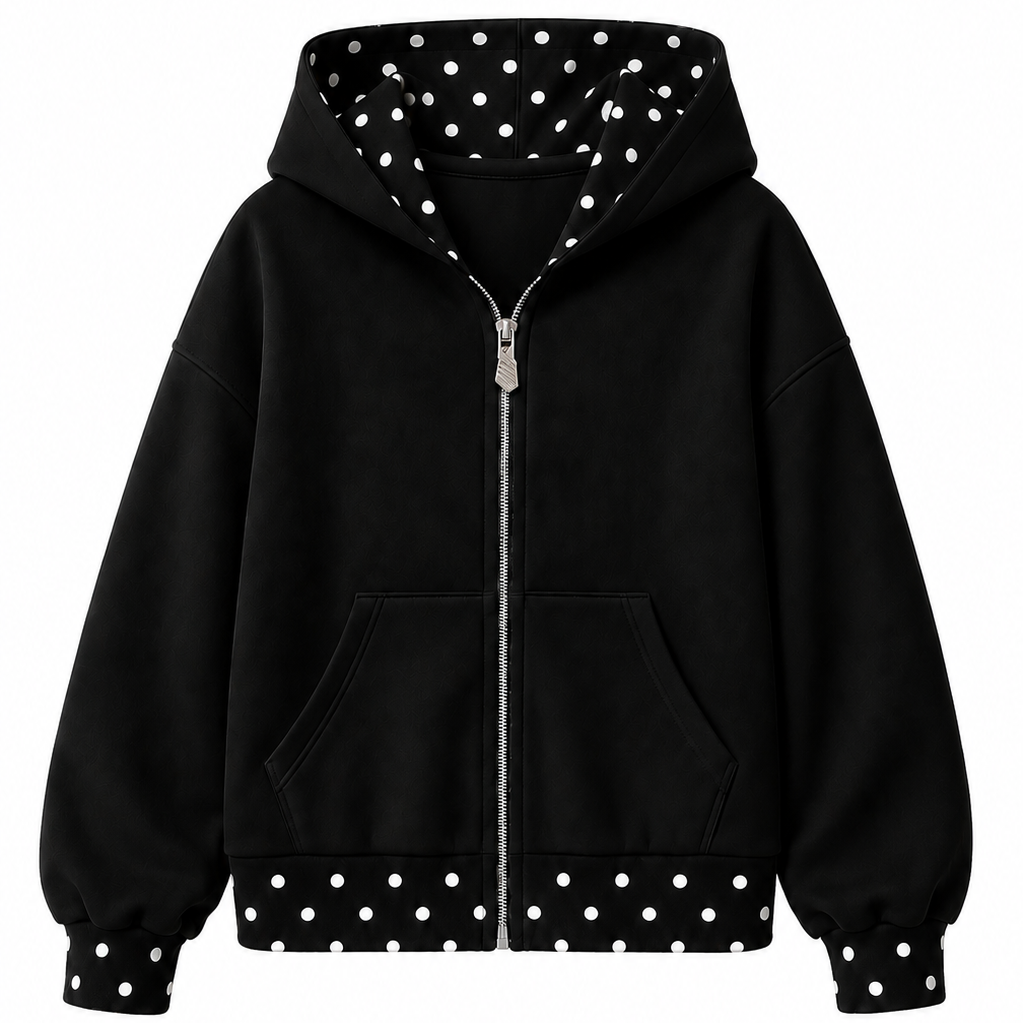 Oversized Polka Dot Set