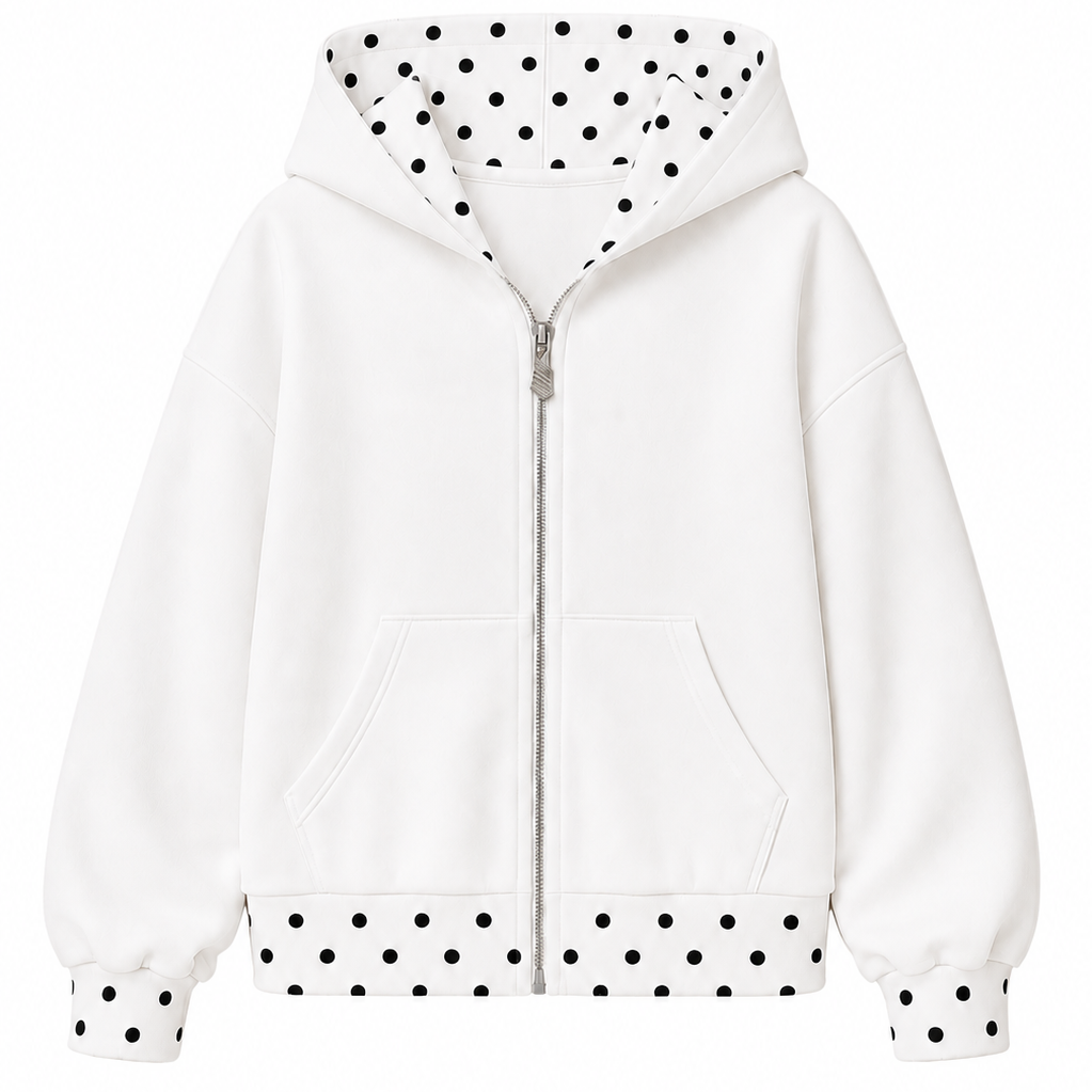 Oversized Polka Dot Set