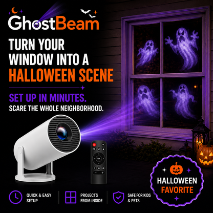 GhostBeam™ Halloween Window Projector