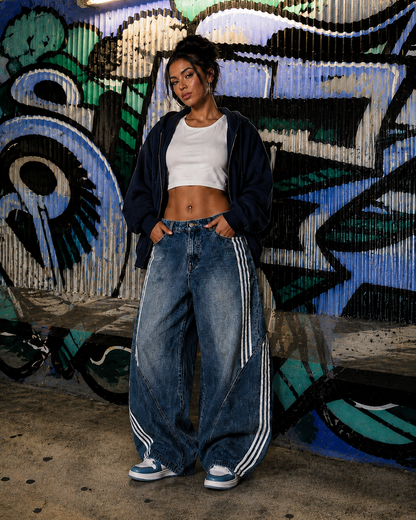 Offset Denim Jeans (Unisex)