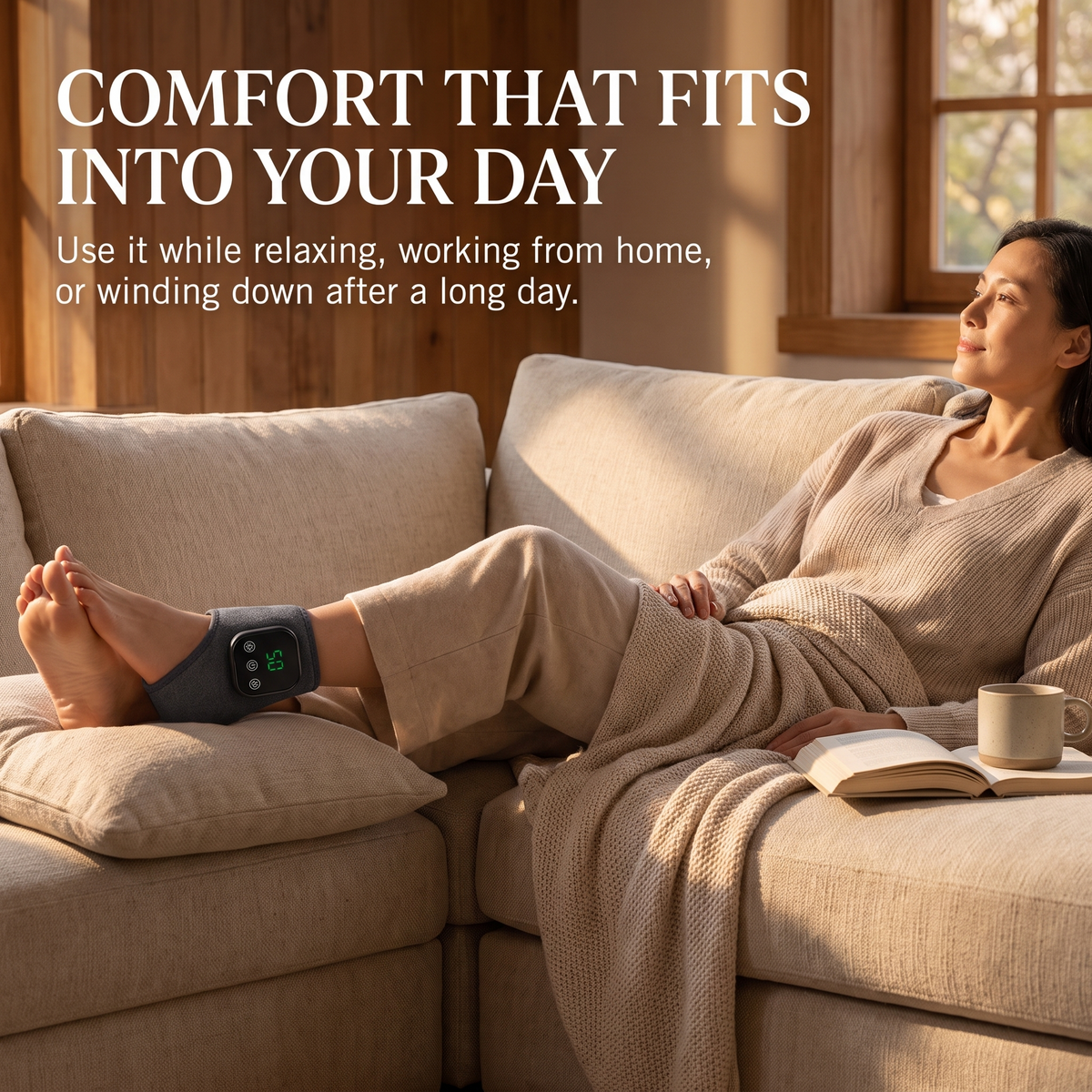 ThermaRelief™ Heated Joint & Massage Wrap